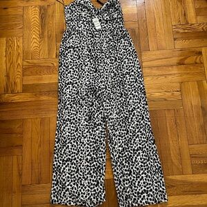 Leopard Print Women's Jumpsuit